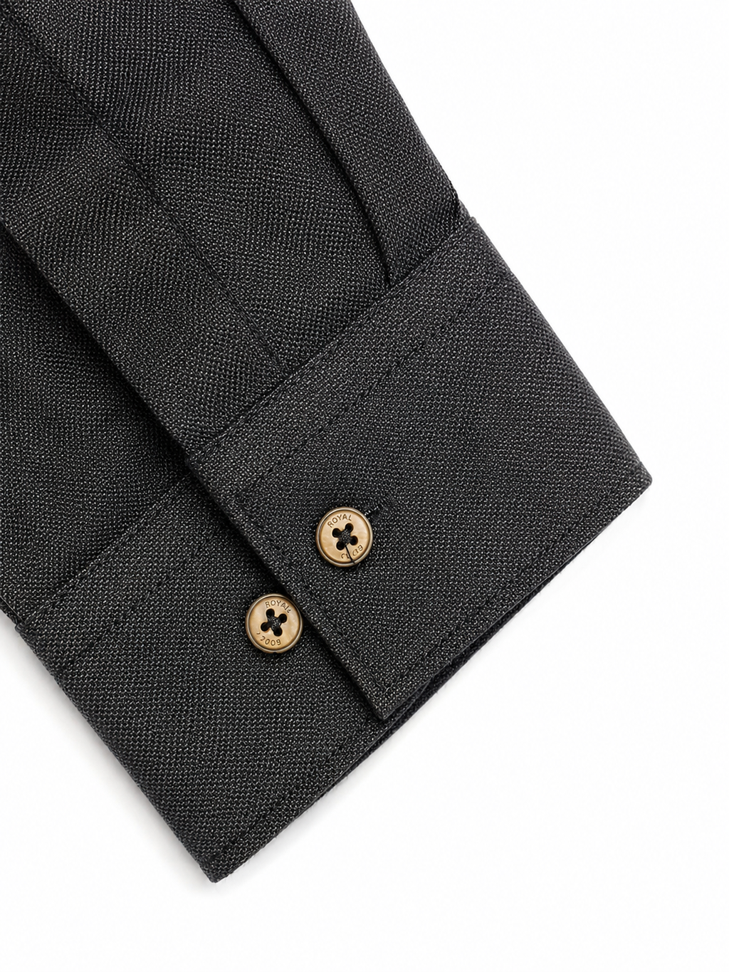Men's Premium Black Mandarin Collar Kurta