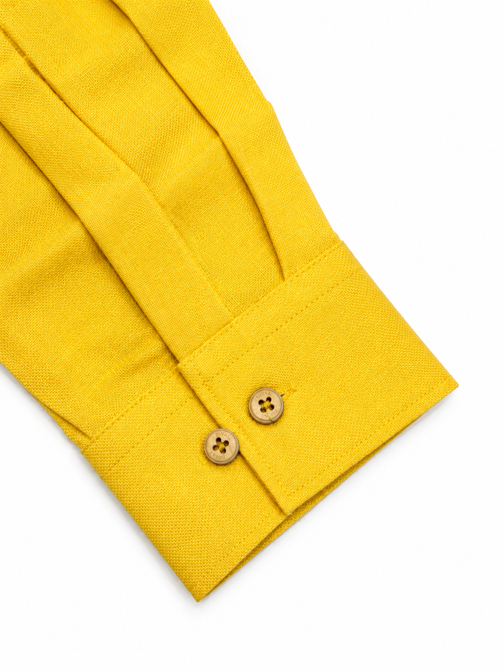 Men's Premium Yellow Mandarin Collar Kurta