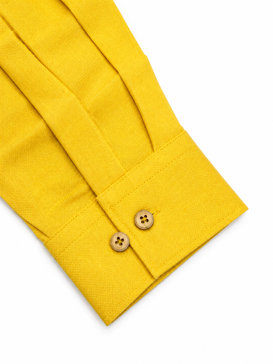 Men's Premium Yellow Mandarin Collar Kurta